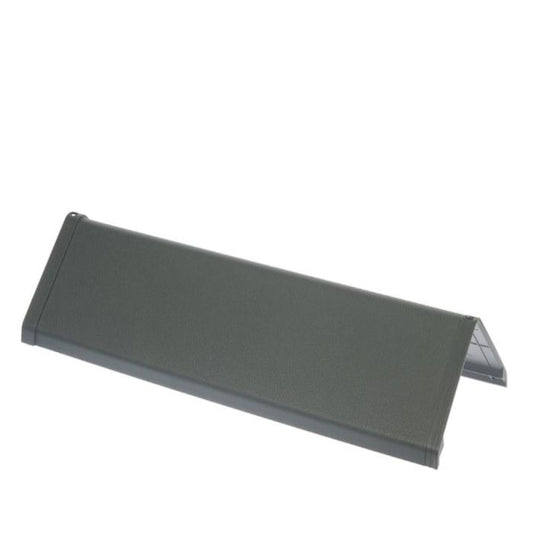 Slate Grey Envirotile Plastic Lightweight Standard Hip Cap - Length 425mm x Width 150mm