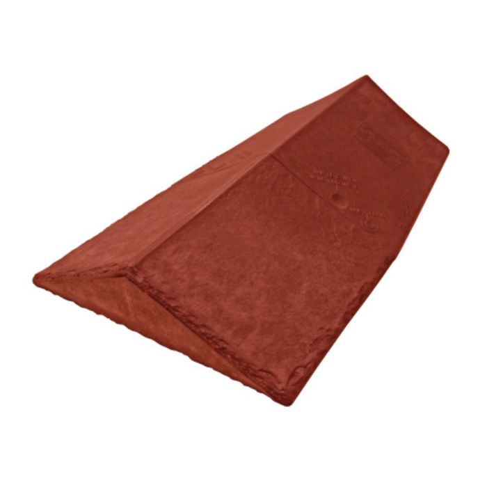 Brick Red Tapco Slate Classic Ridge 90° End Cap 25-29° Pitch - 445mm x 290mm