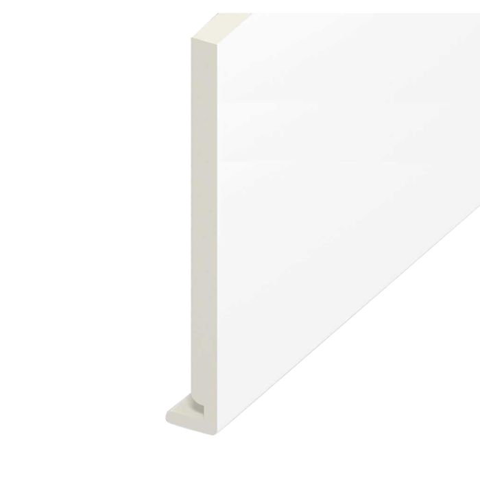 Eurocell White Fascia Board - L 5m x W 300mm