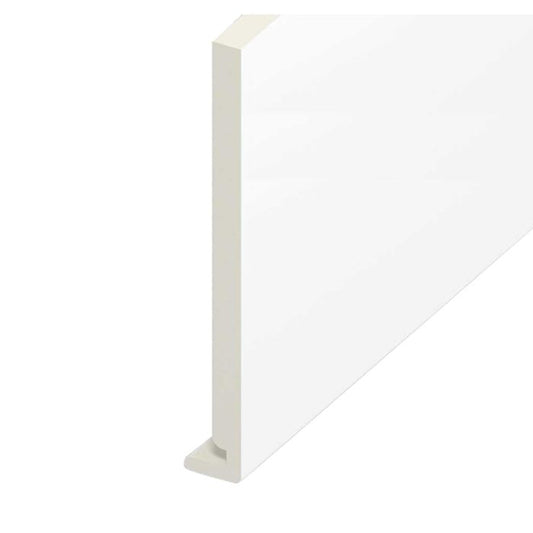 Eurocell White Fascia Board - L 5m x W 300mm