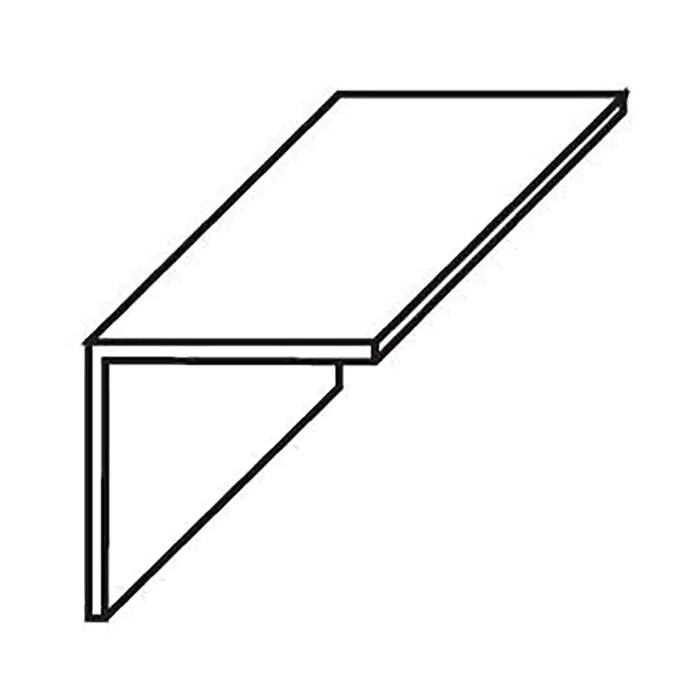 UPVC Adjustable Angle Trim - Golden Oak, 5m x 35mm x 35mm