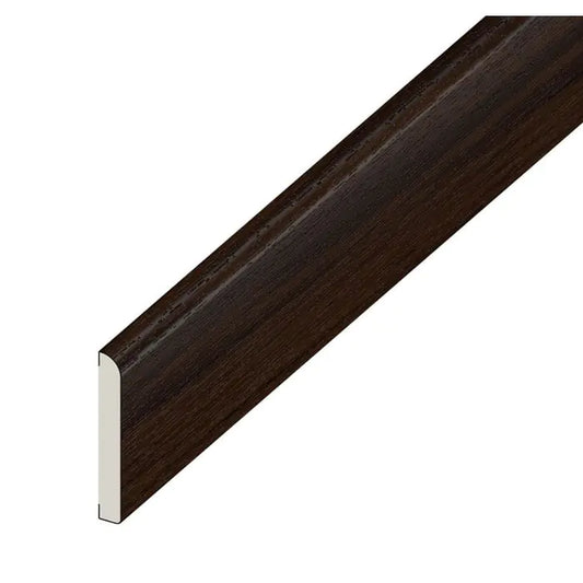 UPVC Multi-Purpose Trim - Rosewood, 5m x 65mm