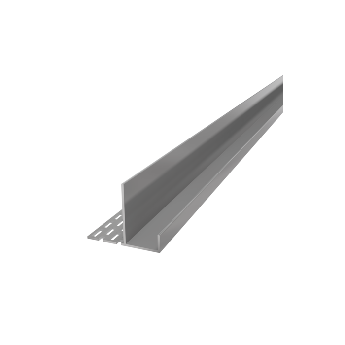 Moondust Grey Vertical Coastline Cladding Starter Bar / Horizontal Coastline Cladding Dormer Trim – 5m