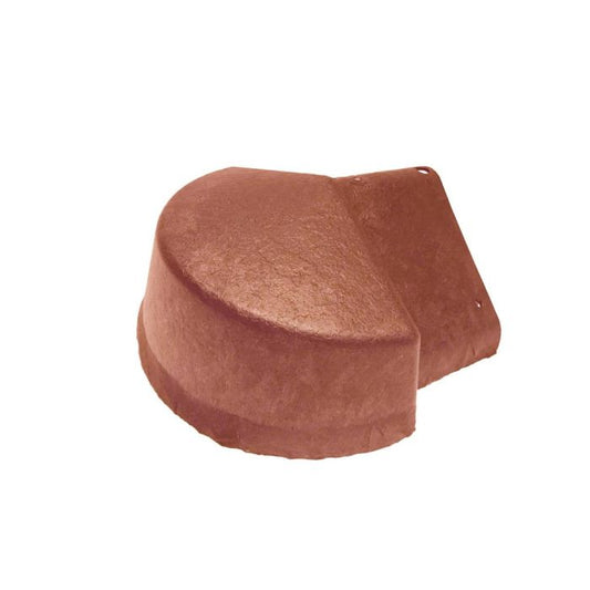 Terracotta Envirotile Slate Ridge to Apex Cover - Length 252mm x Width 292mm