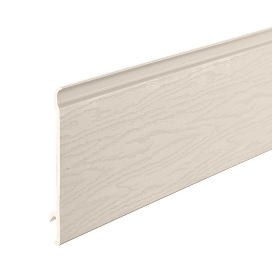 Oyster White Horizontal Coastline Composite Cladding - Length 5m x Width 203mm