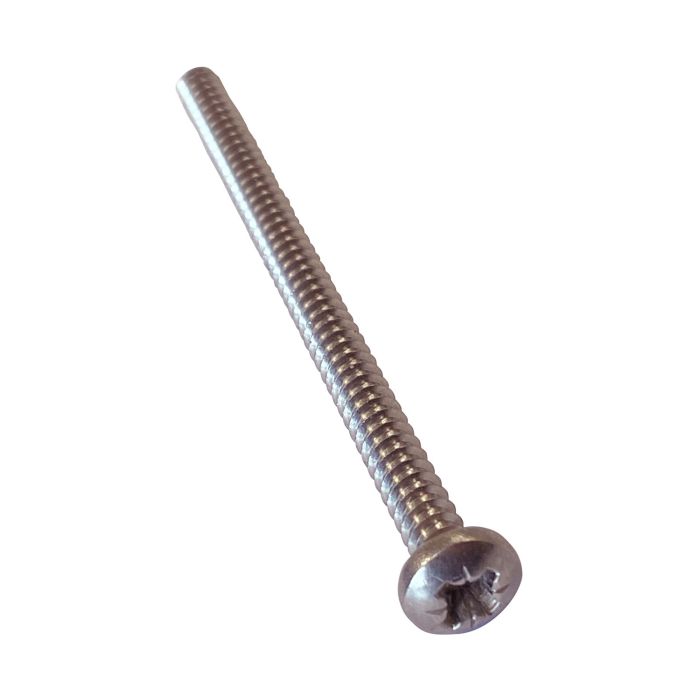 Stainless Steel Pozi Pan Screw 90mm - 50 Pack