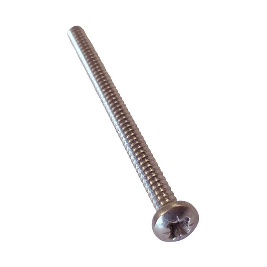 Stainless Steel Pozi Pan Screw 90mm - 50 Pack