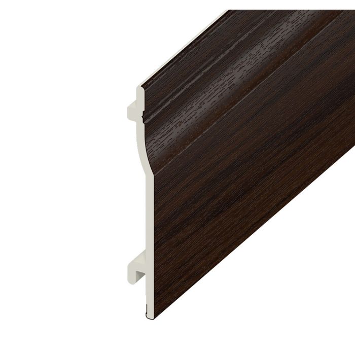 Rosewood Woodgrain Shiplap Cladding - Length 5m x Width 150mm