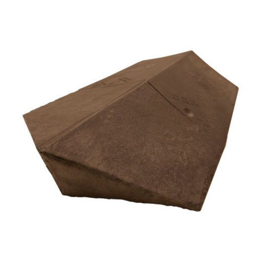 Chestnut Brown Tapco Slate Classic Victorian Conservatory Hip End Cap - 430mm x 320mm