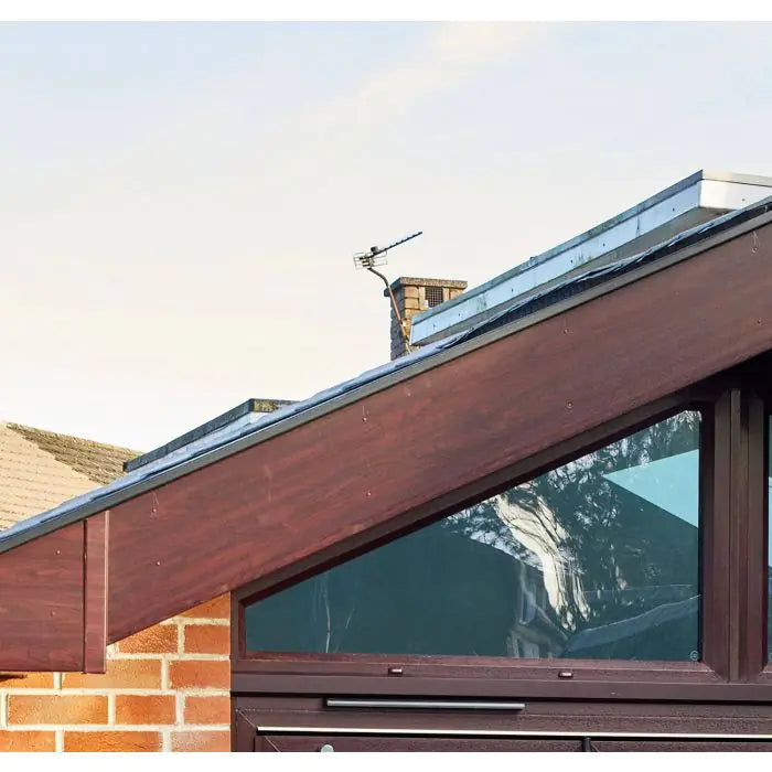 UPVC Fascia Capping Board – Rosewood, 5m x 175mm (Standard)