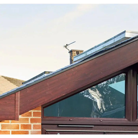 UPVC Fascia Capping Board – Rosewood, 5m x 175mm (Standard)