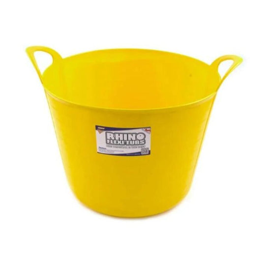 12 Litre Yellow Rhino Flexible Tub