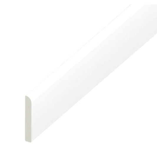 UPVC Multi-Purpose Trim - White, 5m x 65mm