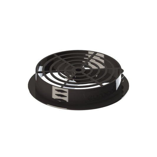 Black Eurocell Circular 70mm Soffit Disc Vent