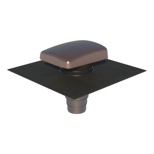 Ubbink Sepia Ventilation Tile Hooded Universal & Adaptor UB41