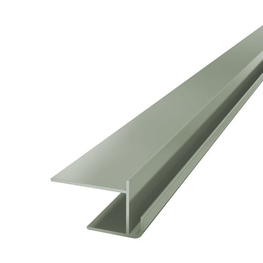 Soft Green Horizontal Coastline Cladding Window Reveal Corner Trim - Length 5m