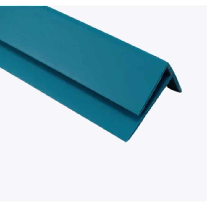 Peacock Blue Palclad Prime External F Section - Length 3.05m