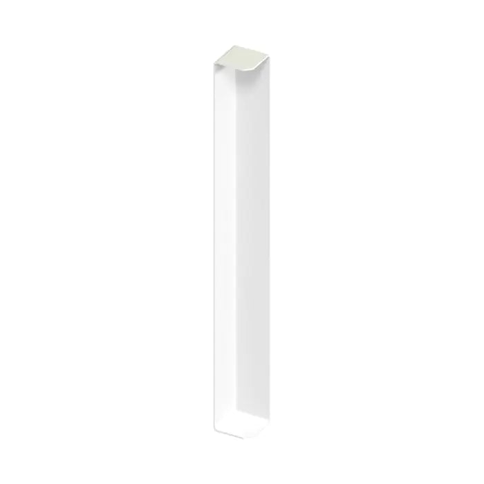 UPVC Fascia Corner Trim - White Ash, 450mm
