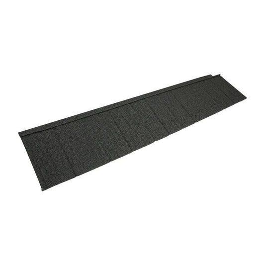Charcoal Metrotile Shingle Tile - Length 1.345m x Width 300mm