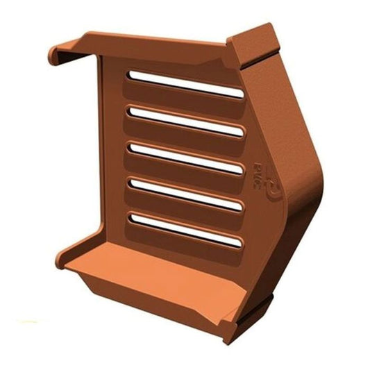 Terracotta Manthorpe Dry Verge Eaves Closure Unit - 134mm x 115mm