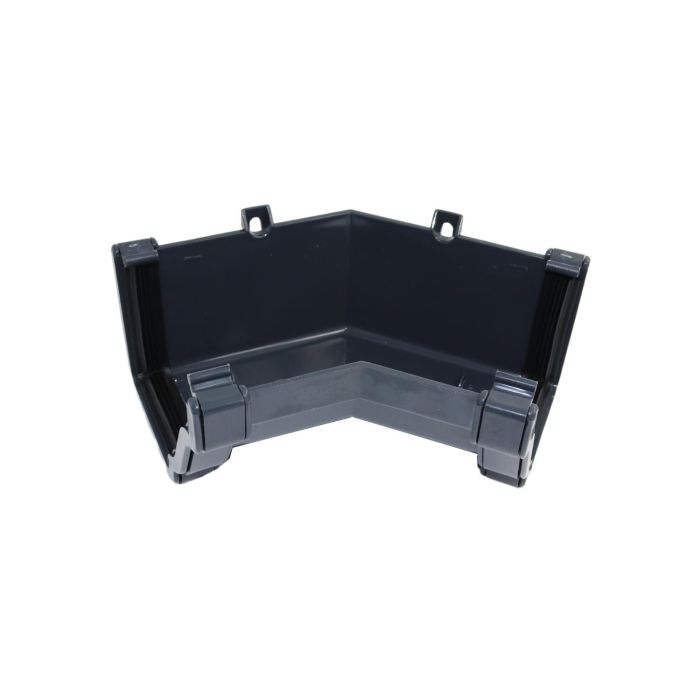 Anthracite Grey Ogee Guttering 135° Internal Angle - 135mm
