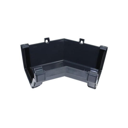 Anthracite Grey Ogee Guttering 135° Internal Angle - 135mm