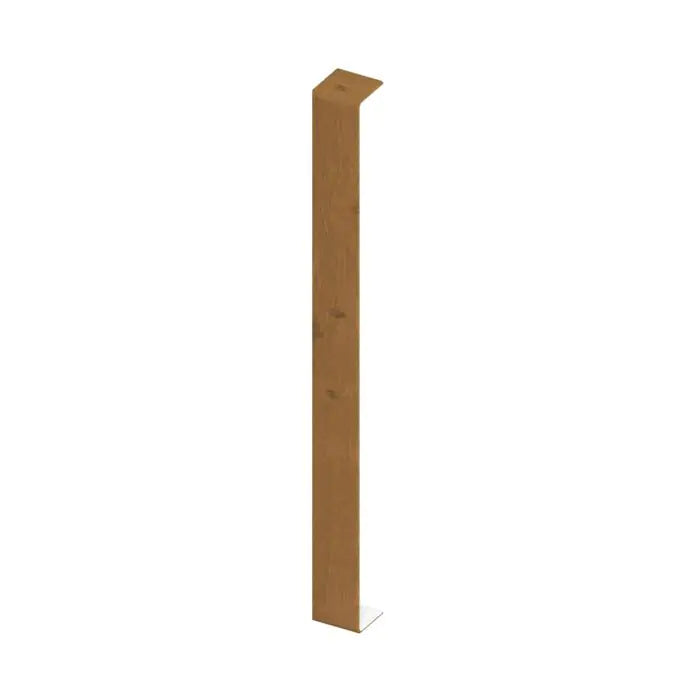 Fascia and Capping Board Double Ended Joining Trim - Irish Oak, 450mm