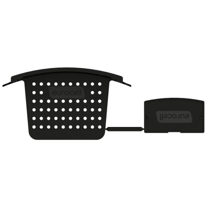 Black Euroverge Universal Dry Verge Starter Unit and End Cap – 2 pack (2 x Starters 2x End Caps)