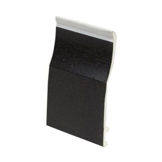 Black Ash Woodgrain Shiplap Cladding - Length 5m x Width 125mm