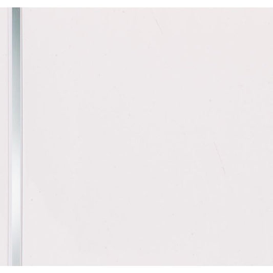 Guardian Neptune Moderna White & Silver 10mm PVC Decor Cladding Panels - Pack of 5 x 4m