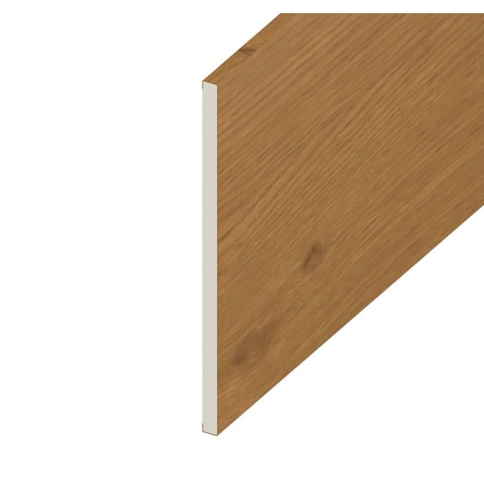 Irish Oak Woodgrain Flat Board - Length 5m x Width 200mm