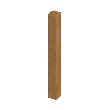UPVC Fascia Corner Trim - Irish Oak, 450mm