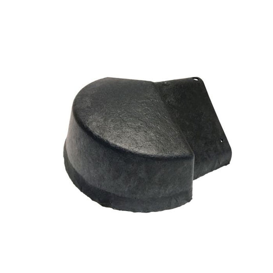 Anthracite Black Envirotile Slate Ridge to Apex Cover - Length 252mm x Width 292mm