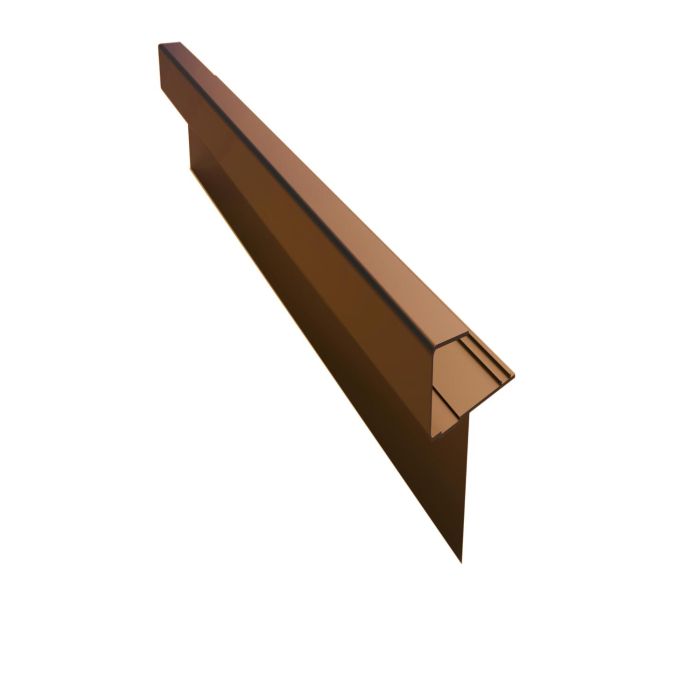 Terracotta Envirotile Continuous Dry Verge - Length 3m