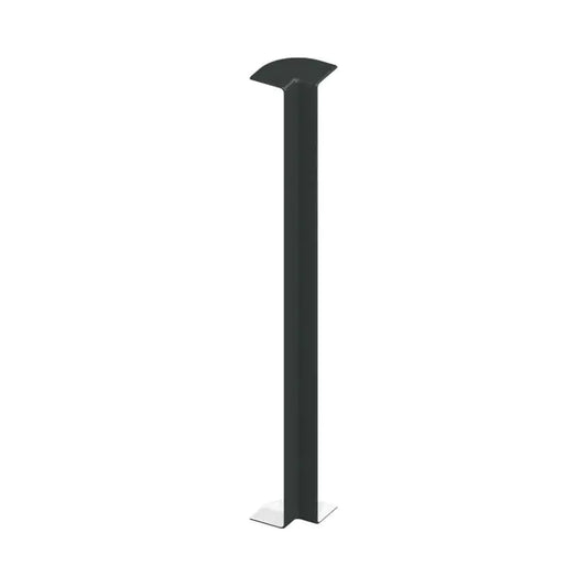 Fascia and Capping Board Double Ended Internal Corner Trim - Black, 450mm