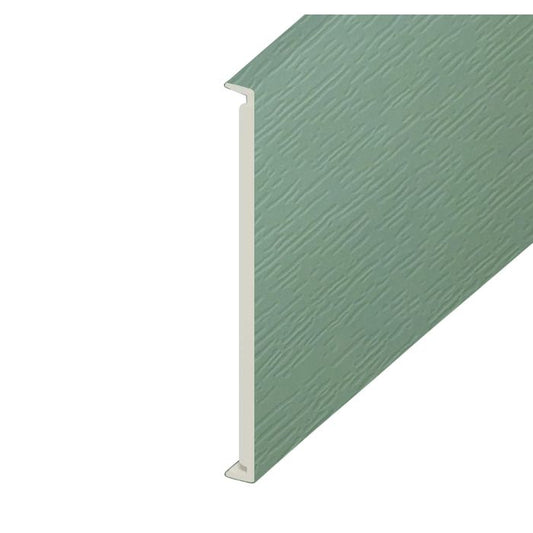 Chartwell Green Woodgrain Double Edged Fascia Board - Length 5m x Width 450mm