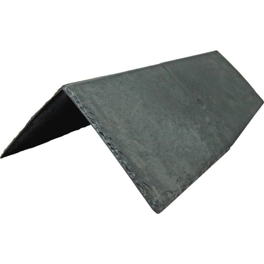Tapco Slate Coachman Grey Composite Pitched Roof Ridge Cap - Length 445m x Width 150mm