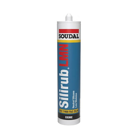 Anthracite Grey Silirub LMN Silicone Sealant - 300ml