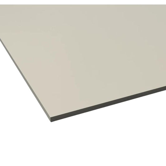 Pastel Cream Palclad Prime Hygiene Wall Cladding 2.5mm Thick Panel - Length 1.22m x Width 3.05m