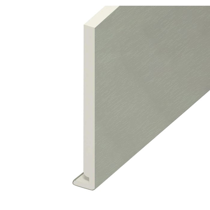Eurocell Agate Grey Woodgrain Fascia Board - L 5m x W 250mm