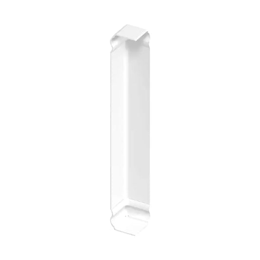 UPVC External Fascia Corner Trim - White, 350mm (Ogee)