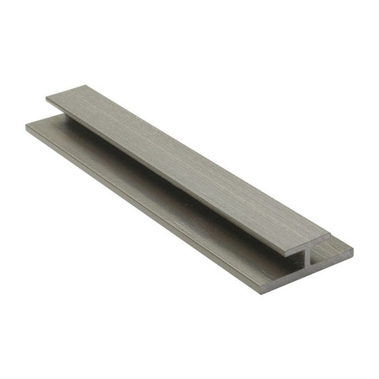 Silver Birch Forma Composite Cladding Joint Trim - Length 3.6m x Width 24mm