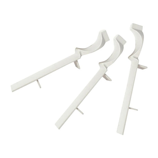 White Skirting Board Ogee Internal Corners Pack of 4 - 100mm