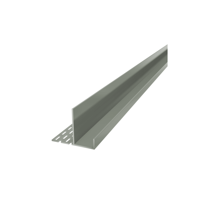 Soft Green Vertical Coastline Cladding Starter Bar / Horizontal Coastline Cladding Dormer Trim – 5m