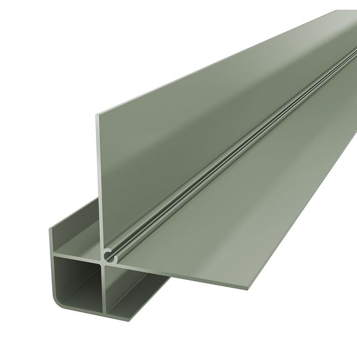 Soft Green Horizontal Coastline Cladding 90° External Corner - Length 5m