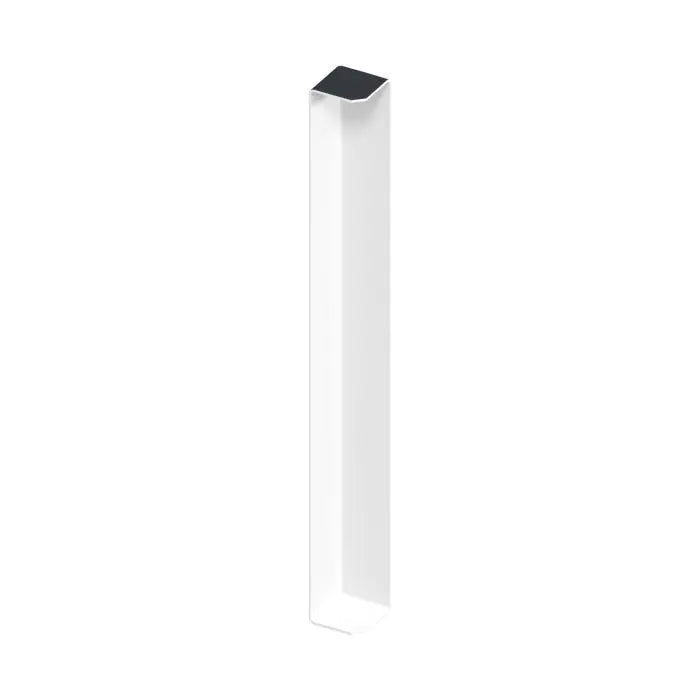 UPVC Fascia Corner Trim - Anthracite Grey Smooth, 450mm