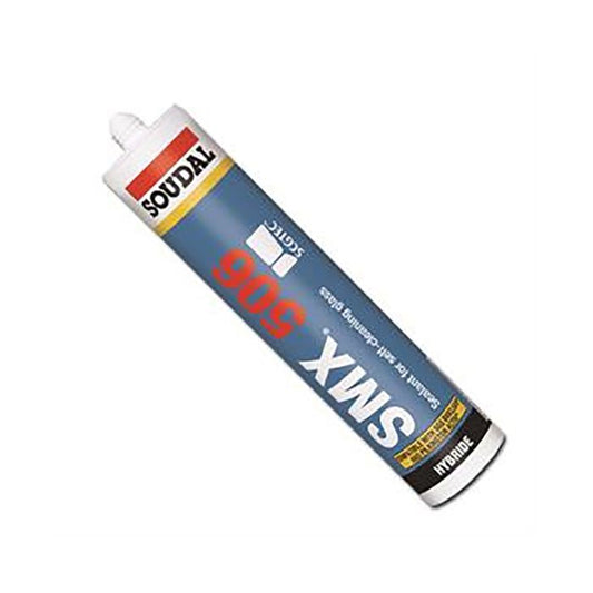 Soudal Black SMX 506 Super-Fast Hybrid Polymer Glazing Sealant – 290ml