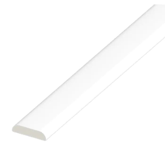 UPVC Multi-Purpose Trim - White Ash, 5m x 25mm