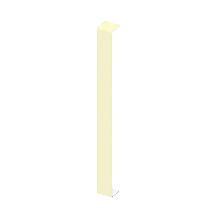 Fascia and Capping Board Double Ended Joining Trim - Cream, 450mm