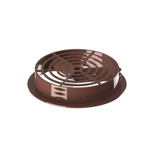 Brown Eurocell Circular 70mm Soffit Disc Vent